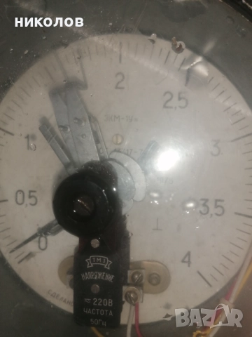 манометър , снимка 2 - Резервни части за машини - 52684981