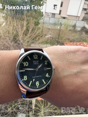 Davis Automatic Miyota 8205 , снимка 4 - Мъжки - 54013020