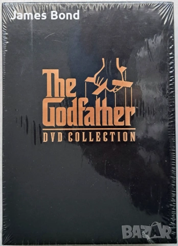 ДВД (DVD) Кръстникът Колекция (5 диска) с БГ субтитри. Запечатан. Издание за България, снимка 1 - DVD филми - 52867774