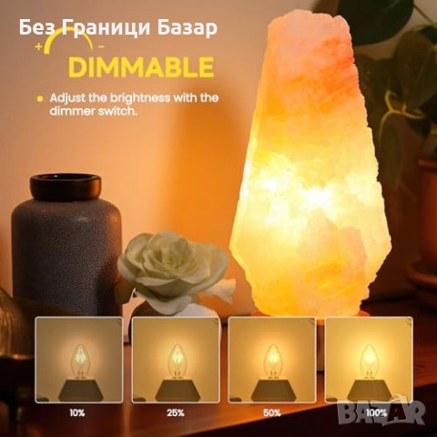 Нови E14 7W димируеми крушки 2 броя – топла светлина 2700K за печка, нощна лампа, уред, снимка 4 - Крушки - 51736117