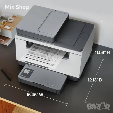Нов Безжичен лазерен многофункционален принтер HP LaserJet MFP M235sdw, снимка 6 - Принтери, копири, скенери - 56071115