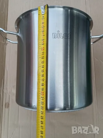 Професионална висока тенджера 10 литра. , снимка 6 - Съдове за готвене - 49301623