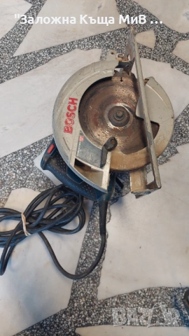 Ръчен Циркуляр BOSCH GKS-190, снимка 2 - Други инструменти - 54308307