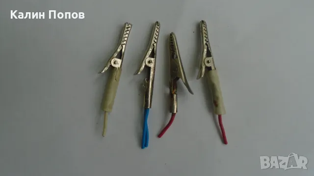 Крокодили за свързване към измервателни сонди на мултицет, снимка 3 - Друга електроника - 49809231
