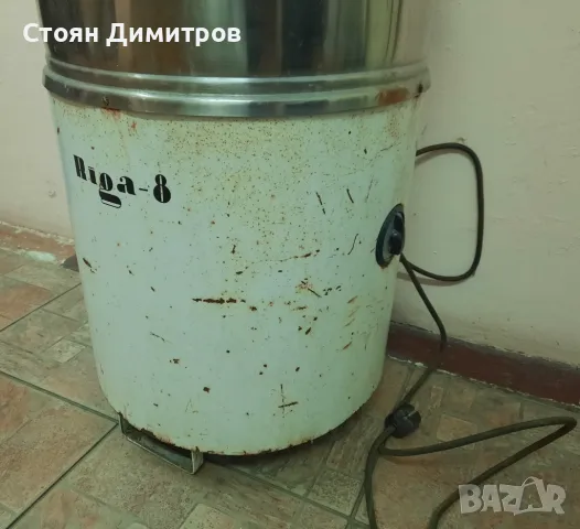 Ретро съветска пералня Riga-8 за части или експонат, снимка 2 - Перални - 47398463