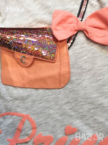 Рокля Princess, с чантичка , снимка 4 - Детски рокли и поли - 32098291