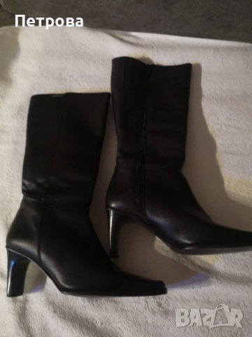 ботуши естествена кожа. , снимка 5 - Дамски ботуши - 53048217