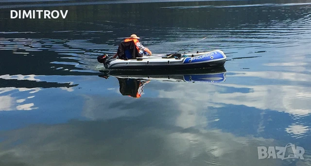 Нови лодка INTEX EXCURSION 5 и мотор HANGKAII 3,6к.с., снимка 1