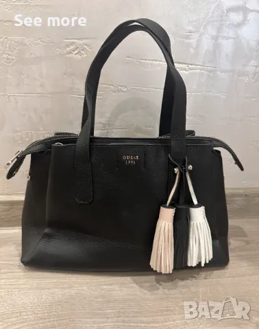 GUESS дамска чанта в черно