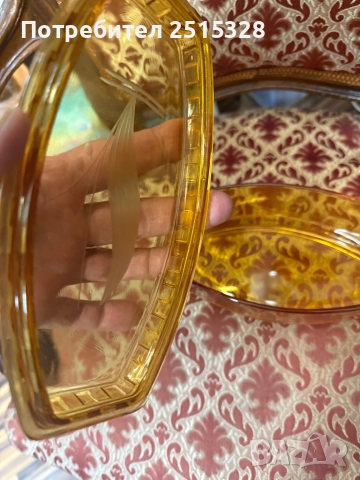 стара кутия за бижута бохемия 20/30те години, снимка 3 - Други ценни предмети - 52738436