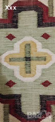 Ръчно тъкана вълнена пътека.Антика за ценители., снимка 3 - Пътеки - 53056265