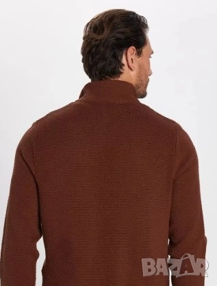 Мъжка текстурирана жилетка Tudors, снимка 2 - Суичъри - 52651882