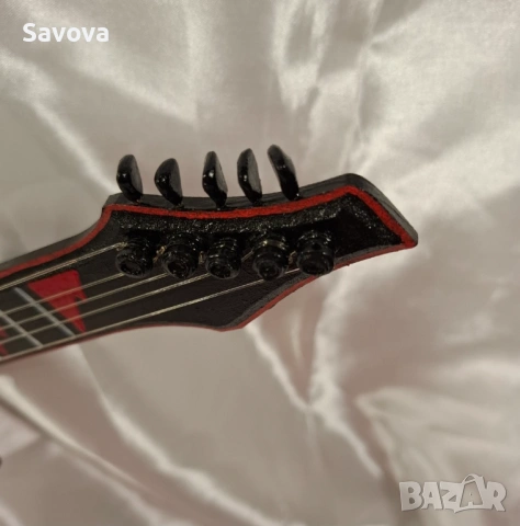 Стенен часовник - китара, снимка 4 - Стенни часовници - 53029106