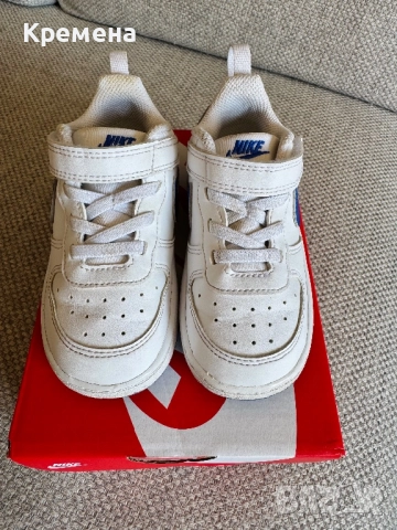 Бебешки обувки Nike Court Borough, снимка 3 - Бебешки обувки - 51450845