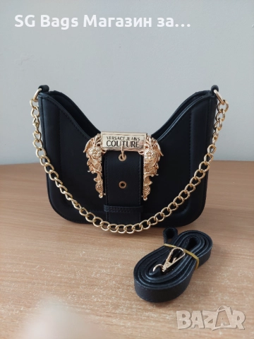 Versace jeans couture дамска чанта лукс чанта стилна чанта код 136, снимка 12 - Чанти - 47416150