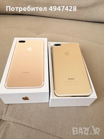 Мобилен телефон iPhone 7+ gold , снимка 3 - Apple iPhone - 56061186