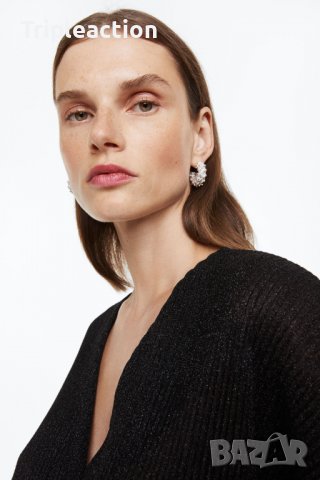 Блестяща рокля с прехвърляне H&M, XXL, снимка 3 - Рокли - 40153896