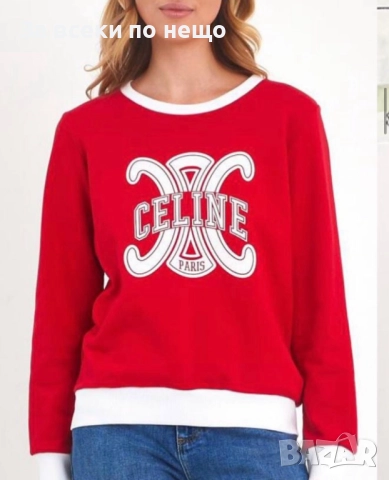 Celine Дамска Блуза С Дълъг Ръкав - 2 Налични Цвята Код E. Fashion-41, снимка 3 - Блузи с дълъг ръкав и пуловери - 52844127