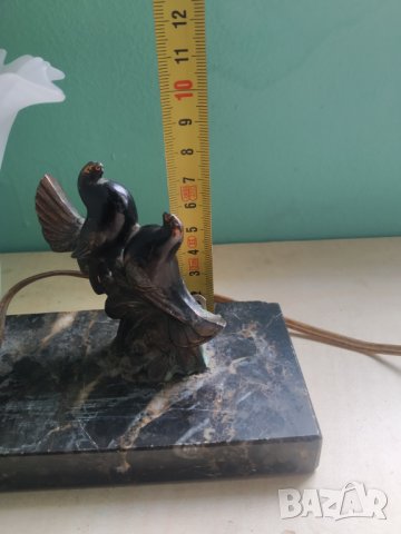 стара настолна лампа арт деко, снимка 3 - Настолни лампи - 38040187