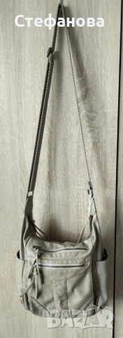 Нова дамска чанта, бежова, снимка 3 - Чанти - 53935501