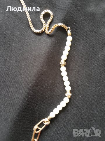 Колие перли и различни висулки,украшения, снимка 2 - Колиета, медальони, синджири - 42509949
