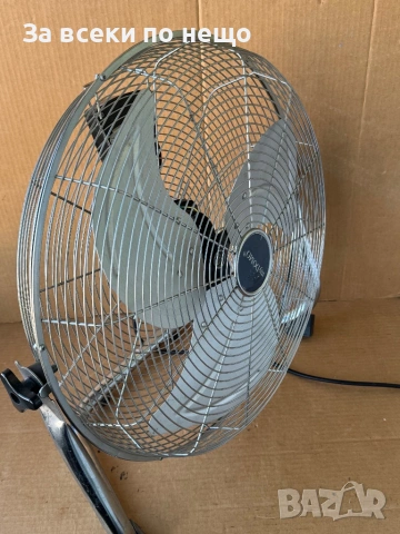 Настолен вентилатор MYDOMO, 90W, 3 степени. Aлуминиева перка, устойчива решетка за защита, снимка 10 - Друга електроника - 54349831