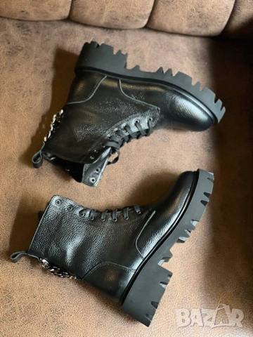 дамски боти от естествена кожа kenzo, снимка 9 - Дамски боти - 51441671