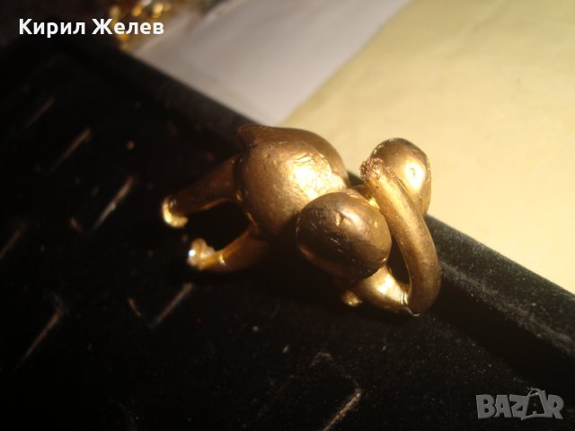 МЕСИНГОВО СЛОНЧЕ ФИГУРКА СТАТУЕТКА МИНИАТЮРА 25028, снимка 5 - Колекции - 34339522