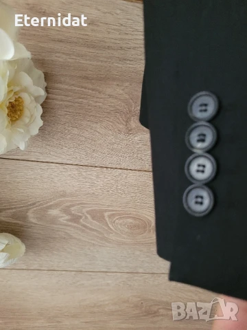 Черно елегантно сако Esprit , снимка 6 - Сака - 51429099