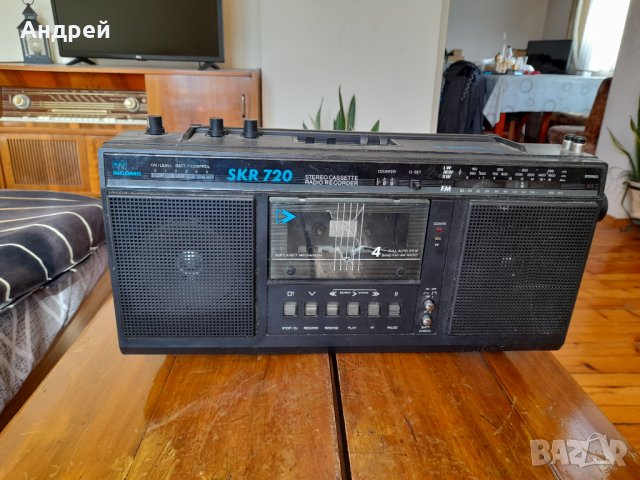 Стар радиокасетофон Incoms Mezdra SKR 720