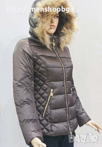 Дамско яке с естествен пух код 16 - 4, снимка 3 - Якета - 51839175
