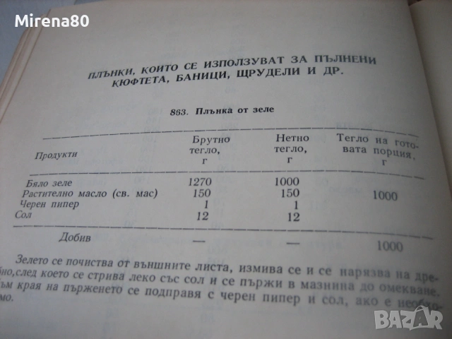 Сборник готварски рецепти за заведенията за обществено хранене - 1968 г., снимка 13 - Специализирана литература - 53977242