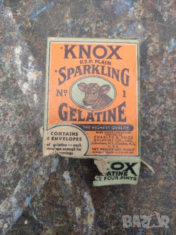 винтидж кулинария :knox u.s.p plain sparkling, снимка 3 - Други ценни предмети - 42228422