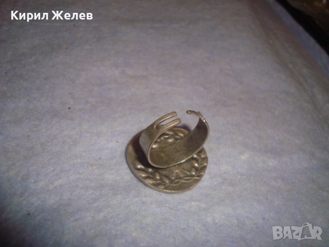 ПОСРЕБРЕН РЕГУЛИРУЕМ ПРЪСТЕН - РЕПЛИКА СЪВРЕМЕННО КОПИЕ на СТАРА МОНЕТА с АЛЕКСАНДЪР ВЕЛИКИ 16730, снимка 10 - Пръстени - 37451936