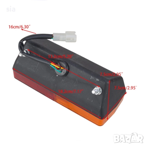 Стопове за камион, ремарке и др. 2броя комплект, снимка 3 - Аксесоари и консумативи - 52490517