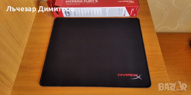 Подложка за мишка Kingston HyperX Fury S Pro S, черна, 290 x 240 мм, снимка 7 - Клавиатури и мишки - 51884560