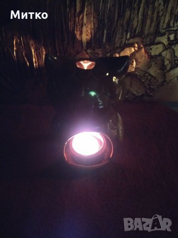 Порцеланова статуетка свещник, снимка 7 - Колекции - 31882929