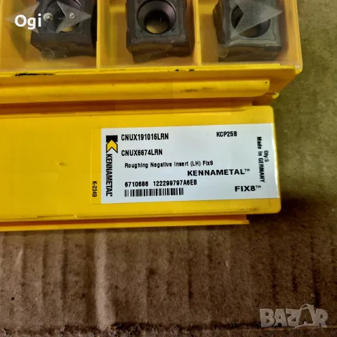 Твърдосплавни пластини KENNAMETAL , снимка 2 - Стругове - 56367742