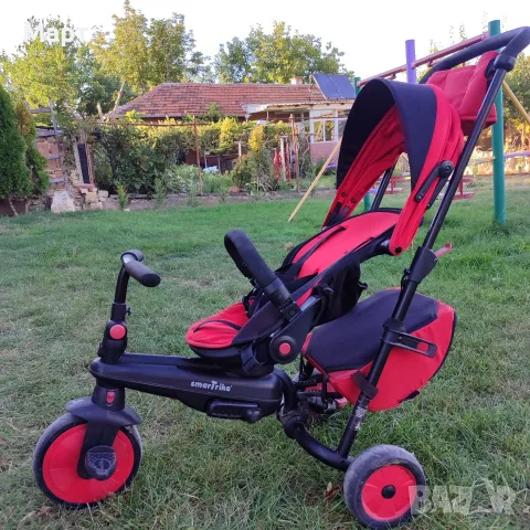 Детска сгъваема триколка Smart trike 7в1, снимка 7 - Детски велосипеди, триколки и коли - 55978620