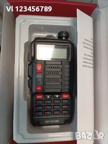 Baofeng BF-UV10R Двубандова Радиостанция 10W 128 канала VHF UHF С Антена и Слушалки, снимка 3 - Други - 50748870