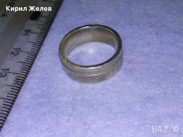 Стара МАСИВНА СРЕБЪРНА СТИЛНА ХАЛКА ПРЪСТЕН СРЕБРО 925 РЪЧНА МАЙСТОРСКА АРТ ИЗРАБОТКА 40517, снимка 11 - Пръстени - 42599893