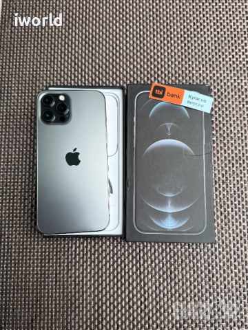  iPhone 12   Лизинг от 22лв/м ❗️ Graphite черен