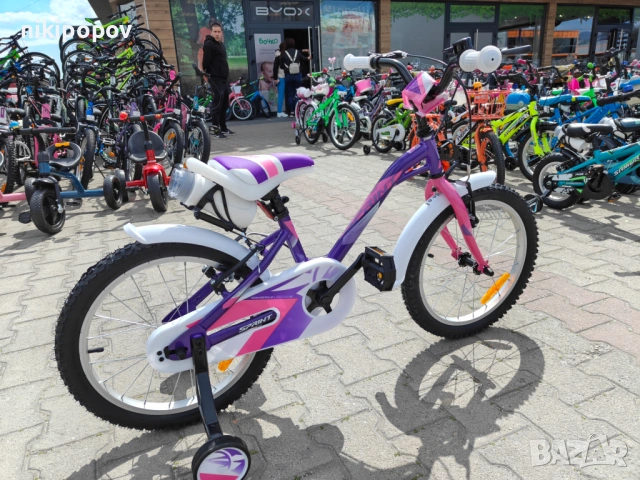 PA Детски велосипед 18" ALICE лилав, снимка 11 - Велосипеди - 54276751