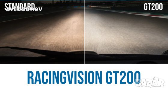 +200% Халогенни крушки PHILIPS RACING VISION GT200 H4 комплект/2бр./, снимка 6 - Аксесоари и консумативи - 36930876