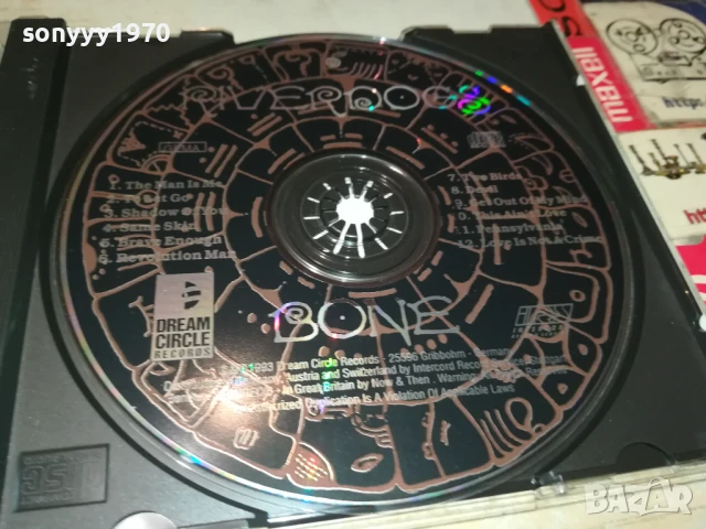 RIVERDOGS BONE CD 1208251340, снимка 5 - CD дискове - 51339437