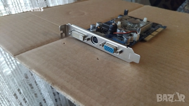 Видео карта NVidia GeForce Galaxy FX5500 128MB DDR 128bit AGP, снимка 3 - Видеокарти - 31450808