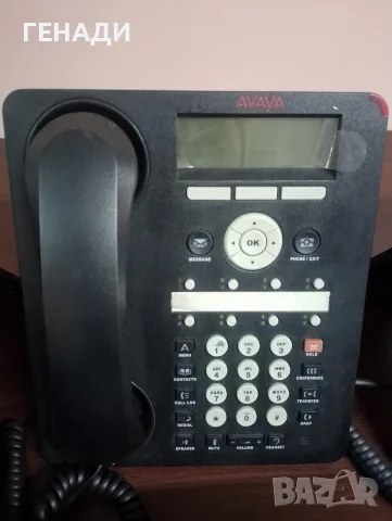 5 бр IP телефона AVAYA 1608-I и два бр. Panasonic KX-TS500, снимка 3 - Стационарни телефони и факсове - 56075113