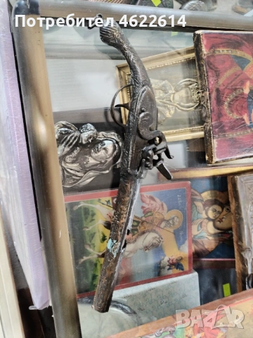 Кремъчен пищов, снимка 7 - Антикварни и старинни предмети - 54256432