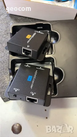 HDMI-HDMI Extender (Cat 5/6a,60m,FHD,Комплект), снимка 4 - Кабели и адаптери - 55846330