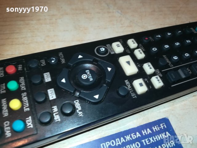 lg hdd/dvd recorder remote control-внос франция, снимка 4 - Други - 30203987